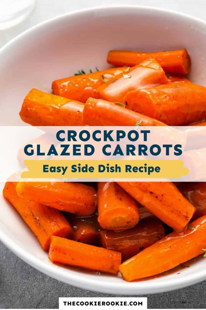 crockpot glazed carrots pinterest