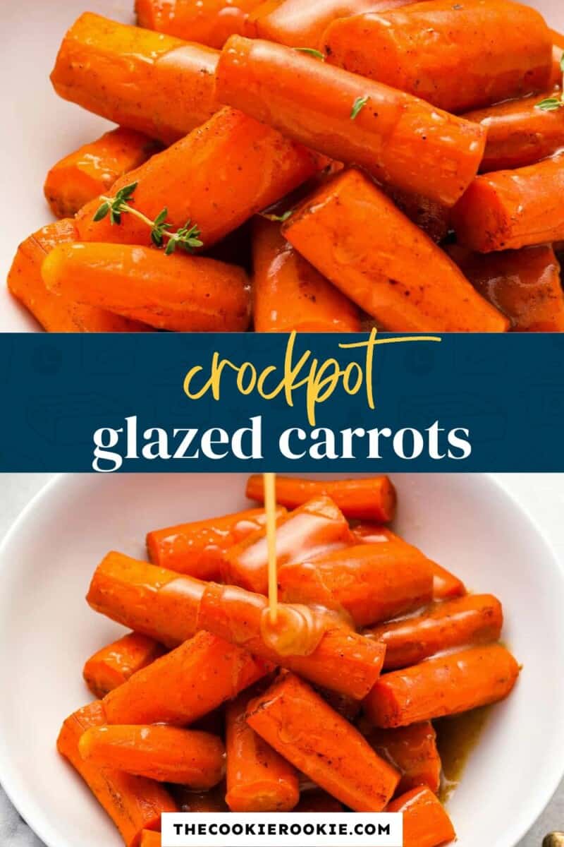 crockpot glazed carrots pinterest