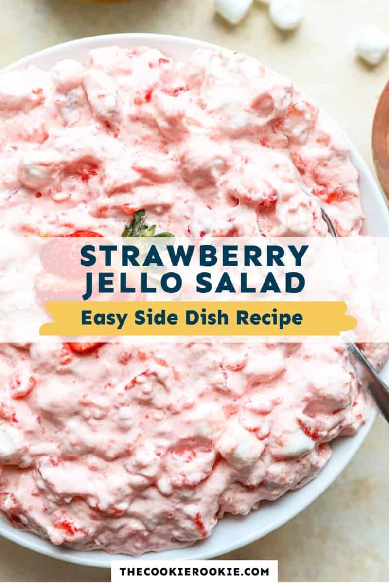 strawberry jello salad pinterest