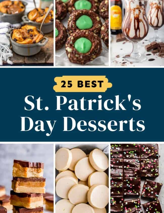 25 best st. Patrick's day desserts pin