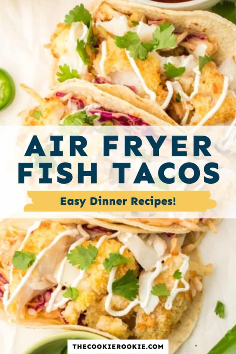 air fryer fish tacos pinterest