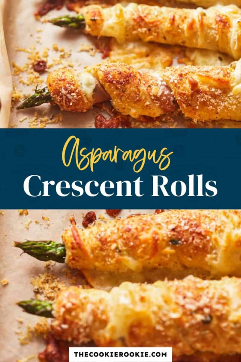 asparagus crescent rolls pinterest