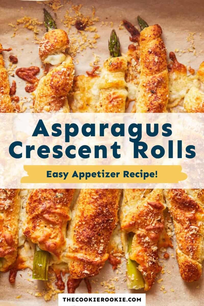 asparagus crescent rolls pinterest