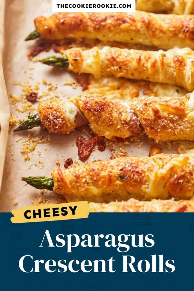 asparagus crescent rolls pinterest
