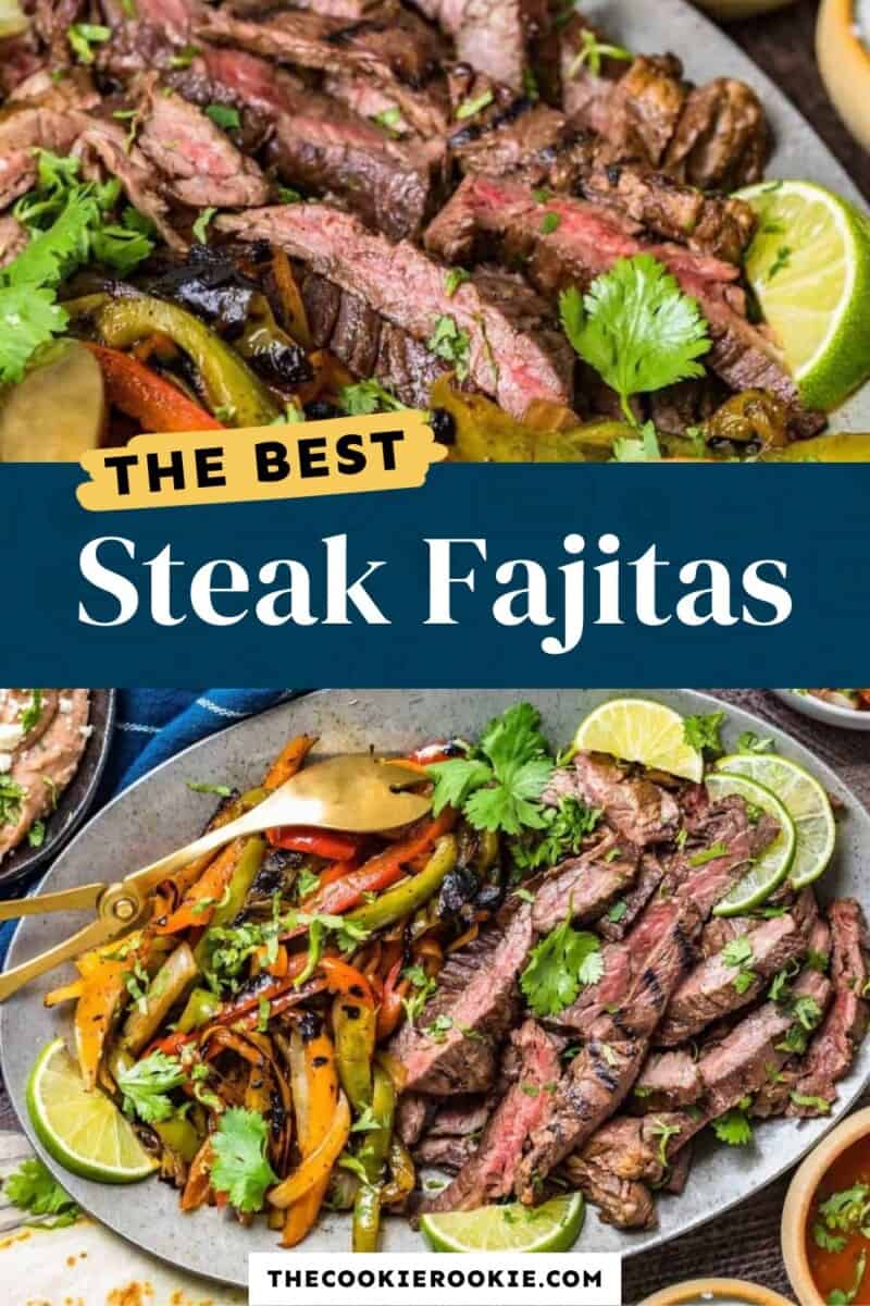 steak fajitas pinterest