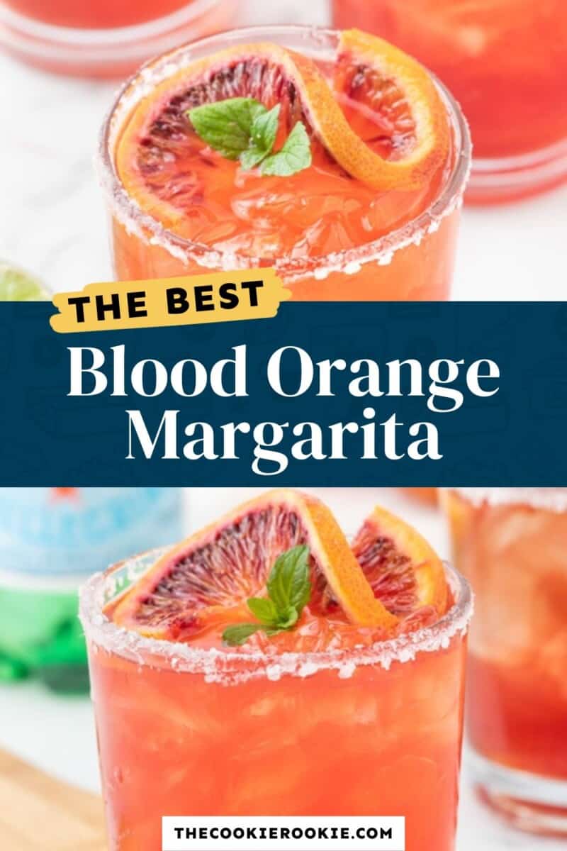 blood orange margaritas pinterest