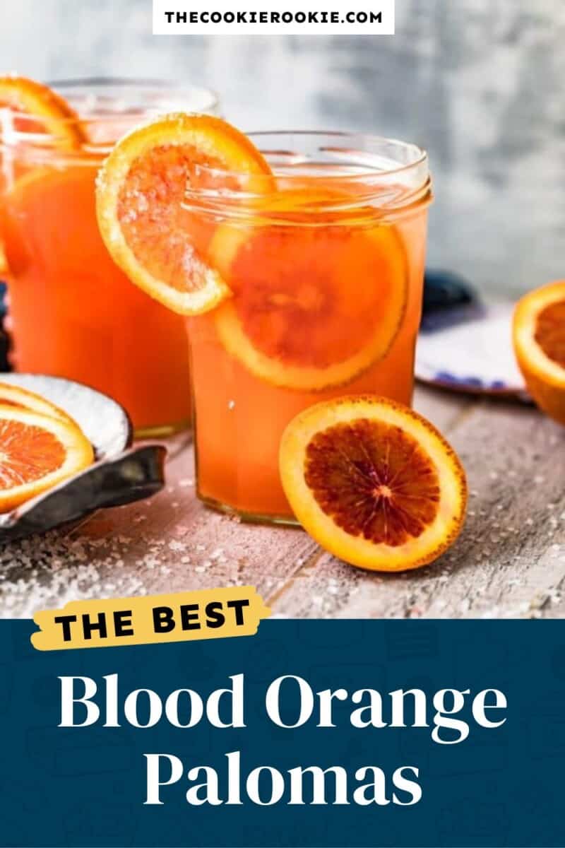 blood orange Palomas pinterest