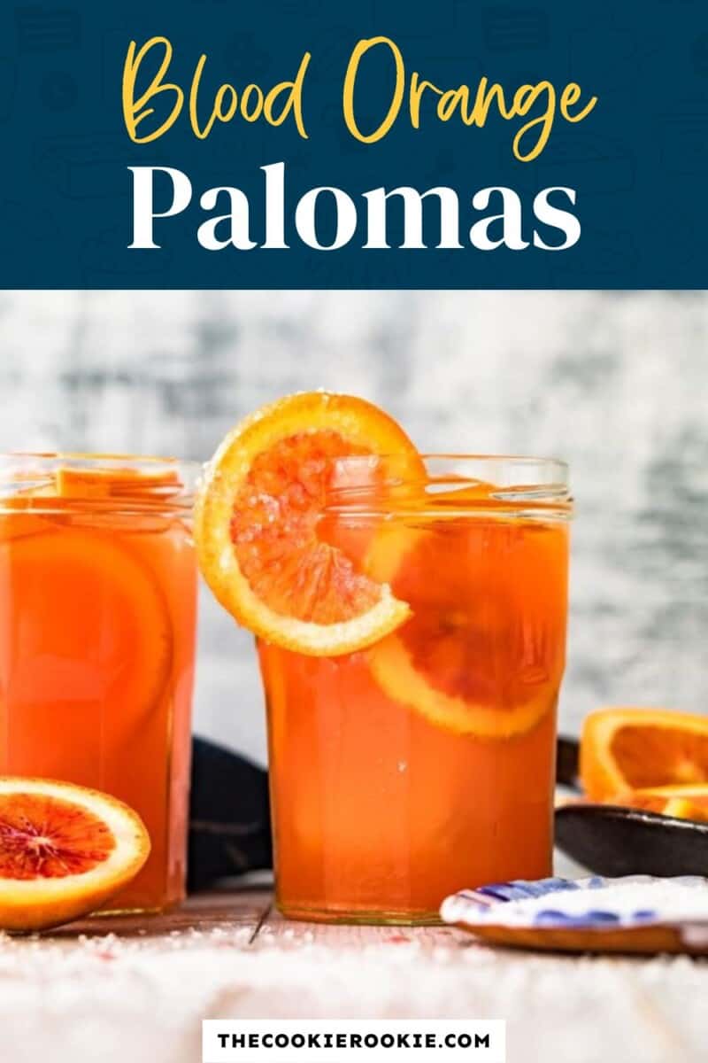 blood orange Palomas pinterest