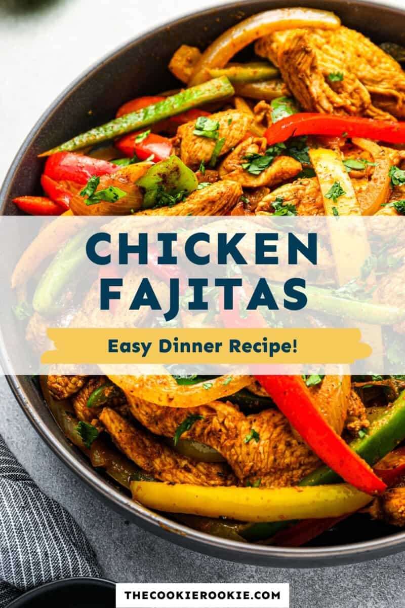 chicken fajitas pinterest