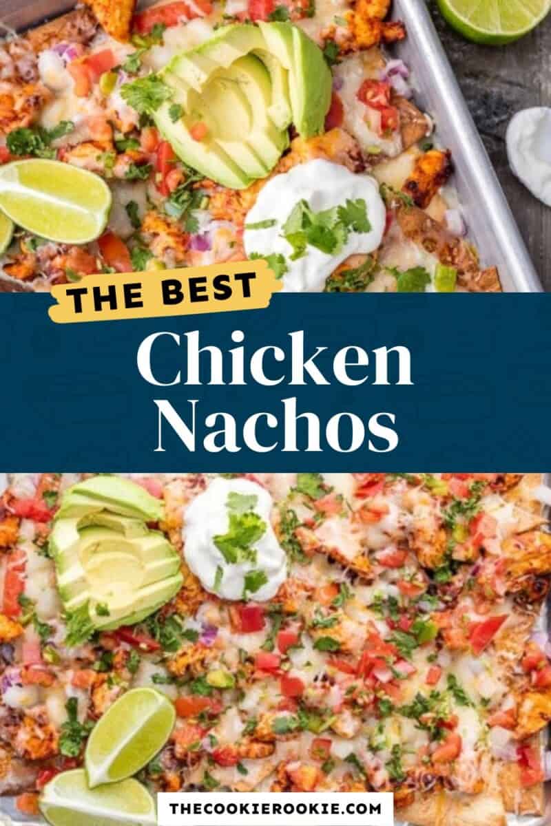 chicken nachos pinterest