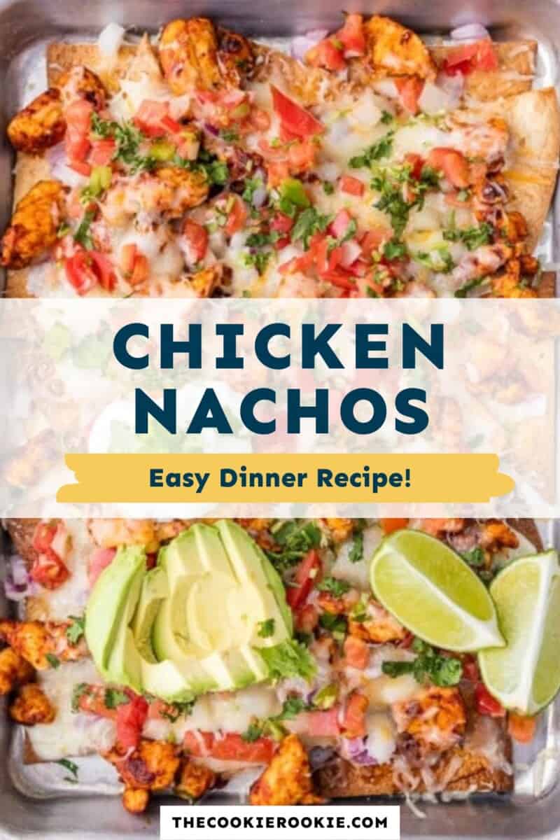 chicken nachos pinterest