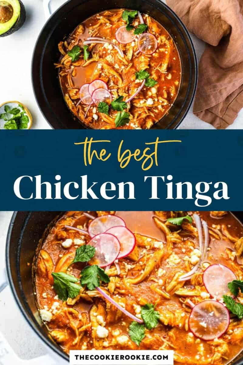 chicken tinga pinterest