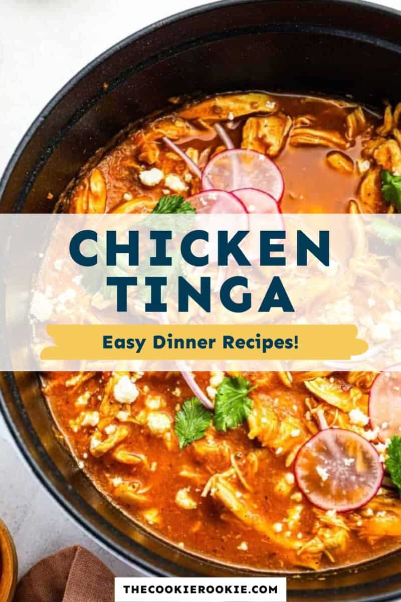 chicken tinga pinterest