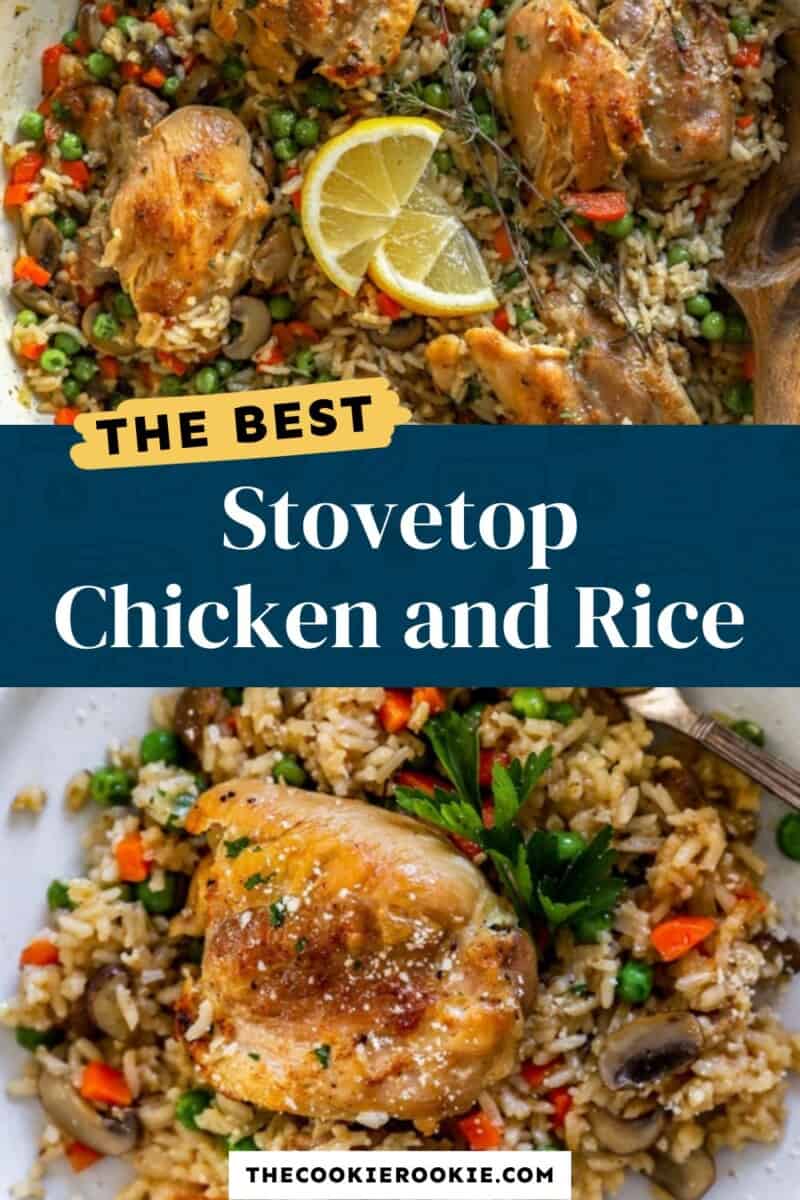 chicken and rice pinterest