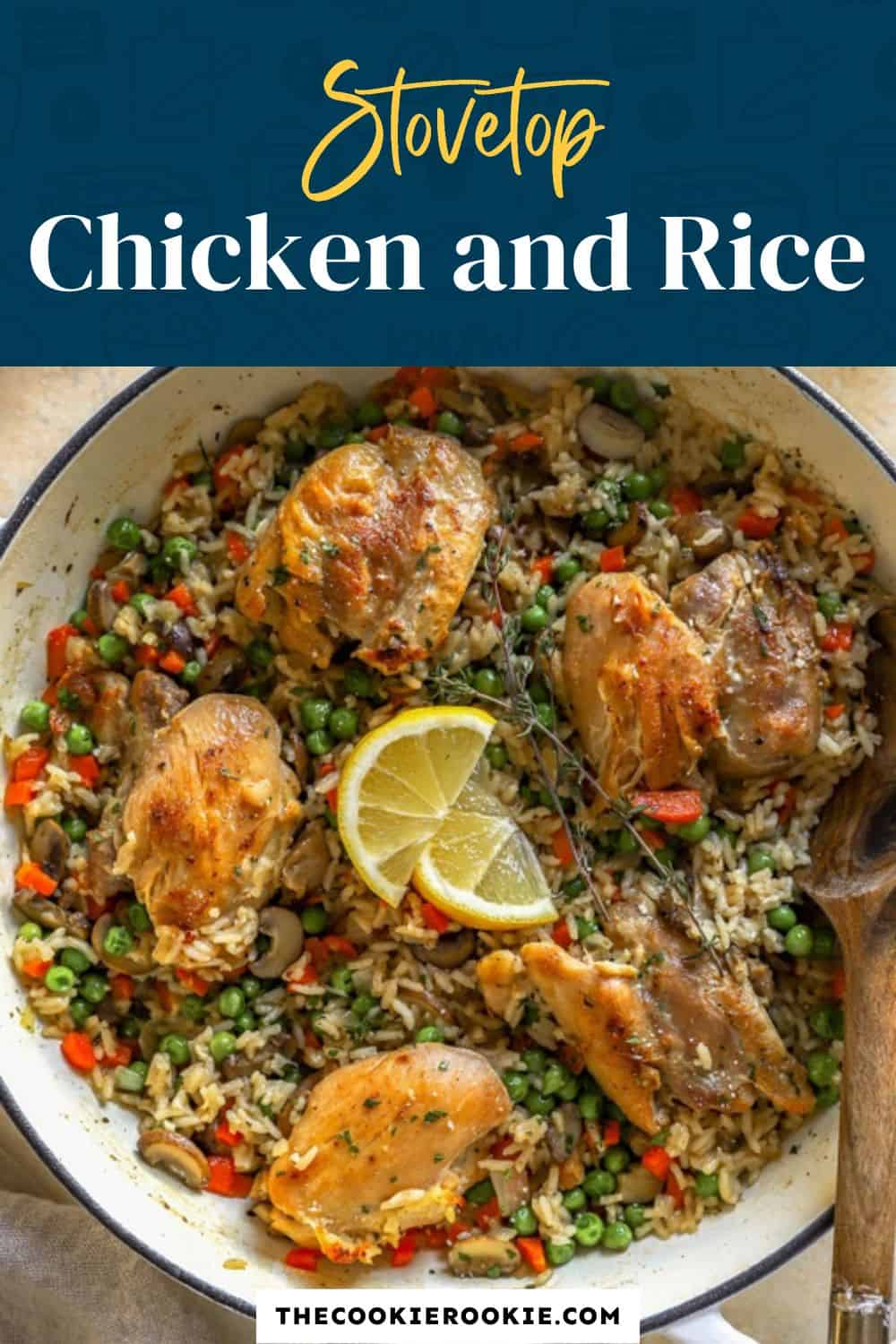 Chicken and Rice (Stovetop) The Cookie Rookie®