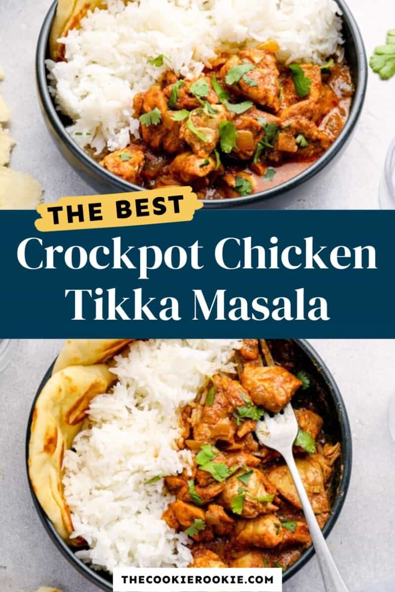 crockpot chicken tikka masala pinterest