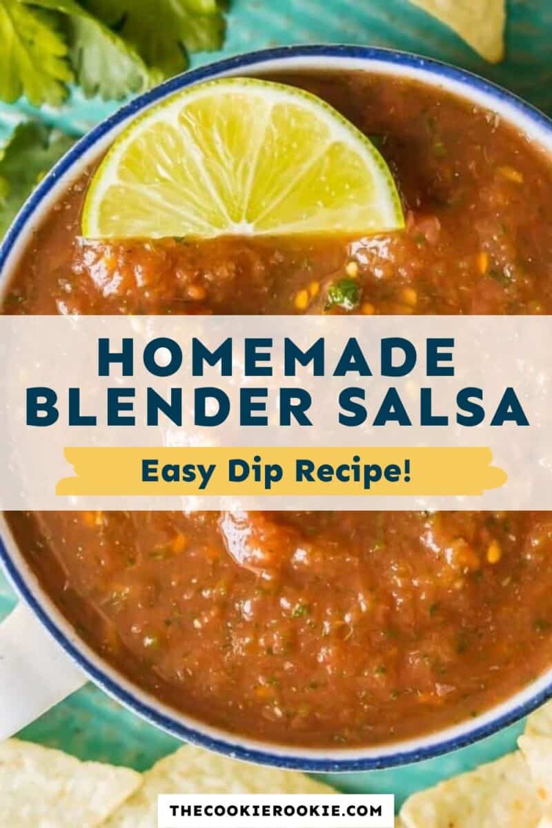 homemade salsa pinterest