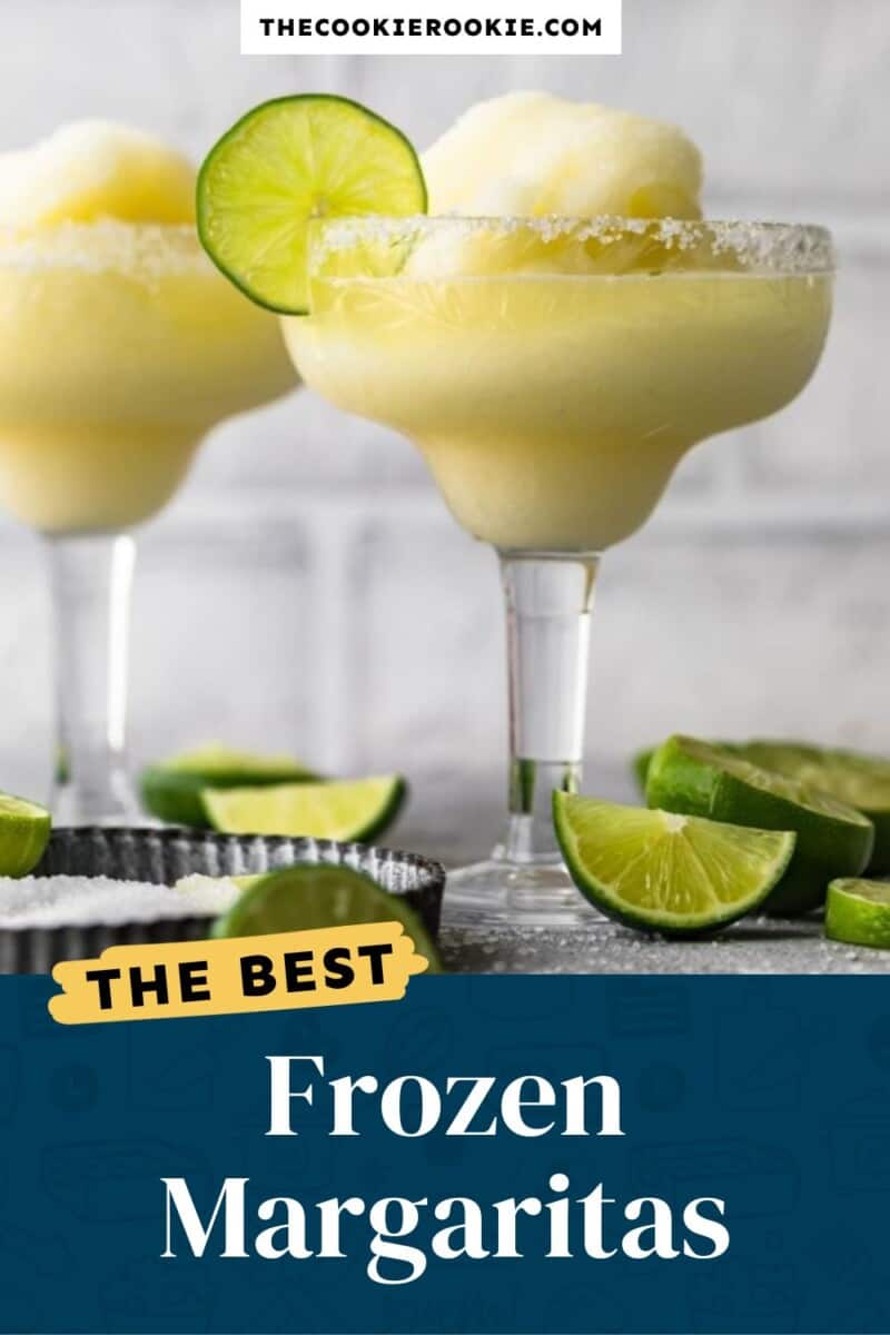 frozen margaritas pinterest