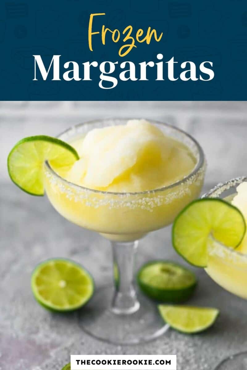 frozen margaritas pinterest