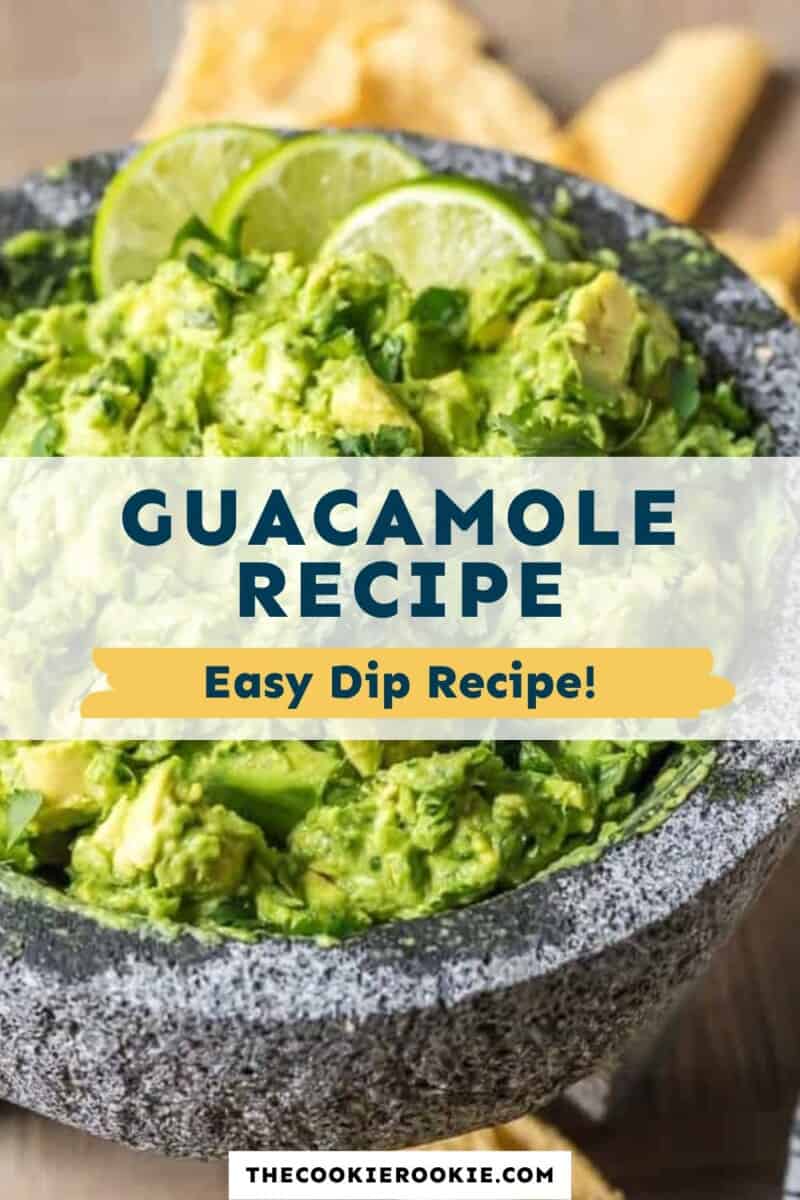 homemade guacamole pinterest