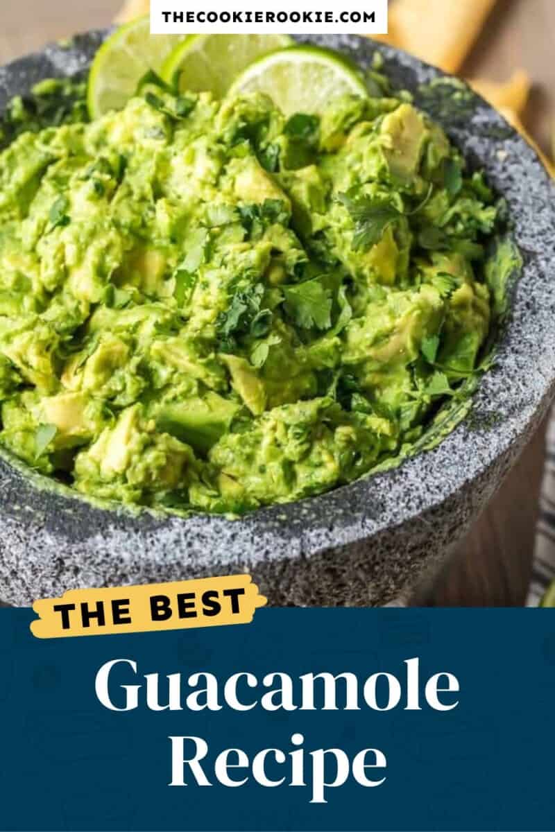 homemade guacamole pinterest