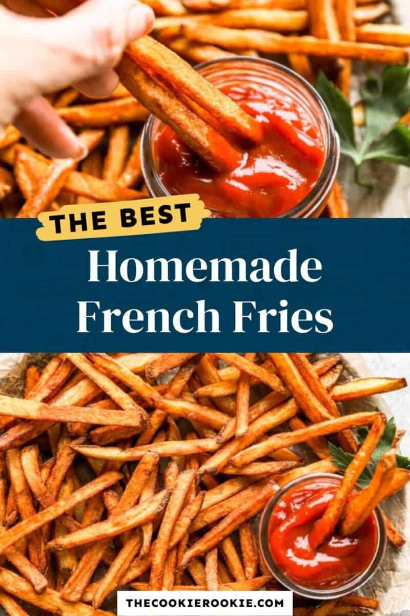 homemade French fries pinterest