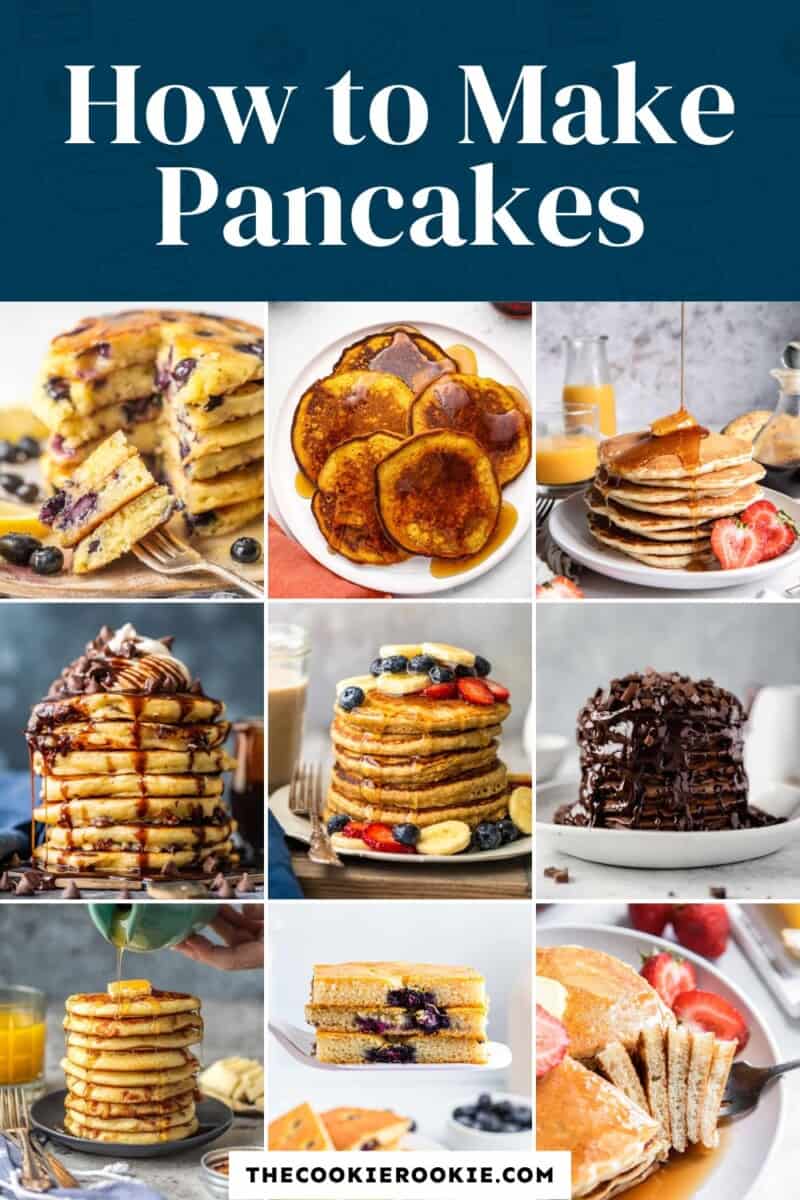 how to make pancakes pinterest