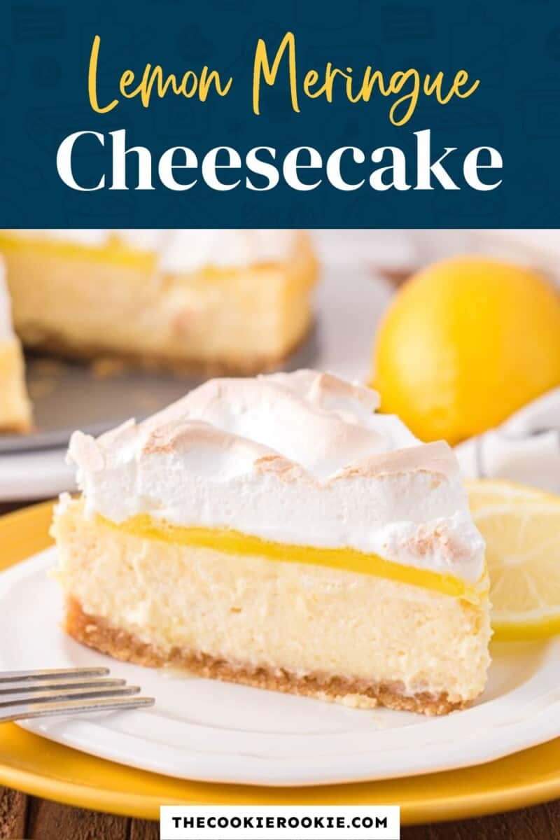 lemon meringue cheesecake pinterest