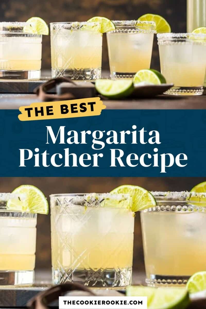 Margarita Pitcher Recipe (8 or 16 Drinks!) – A Couple Cooks