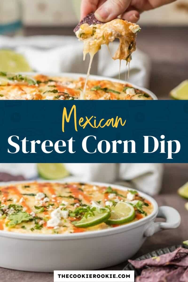 mexican street corn dip pinterest