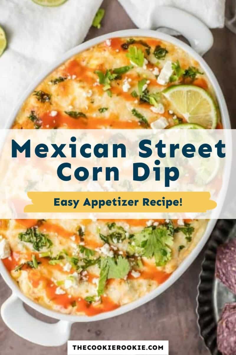 mexican street corn dip pinterest