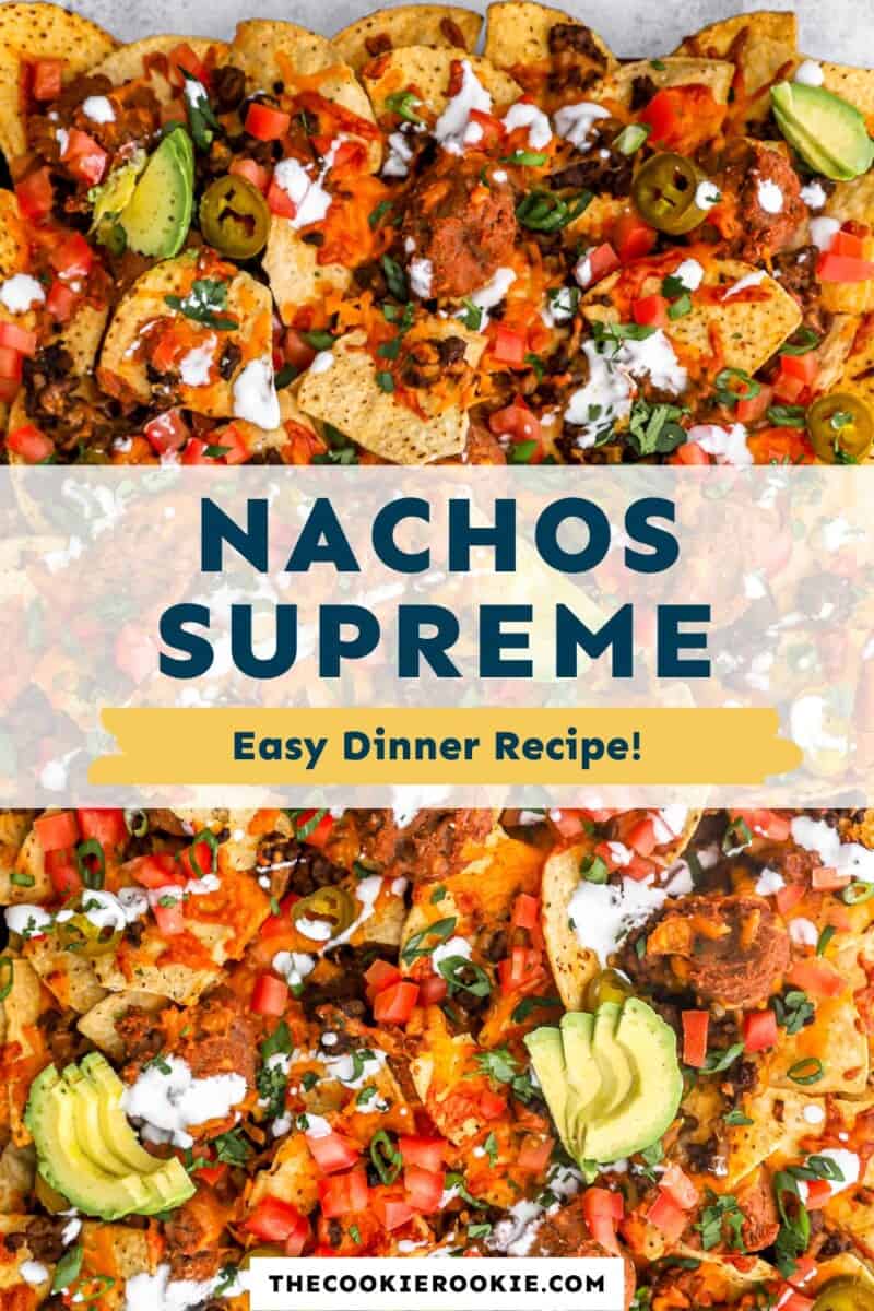 nachos supreme pinterest