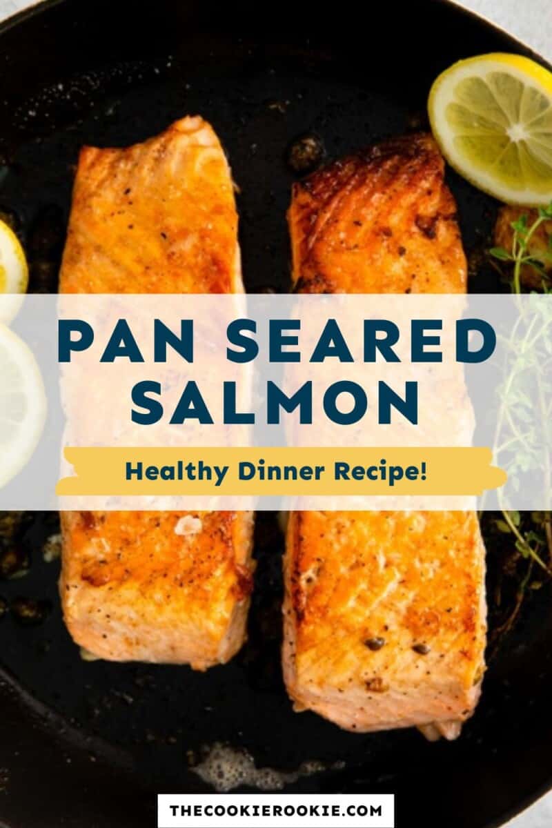 pan seared salmon pinterest