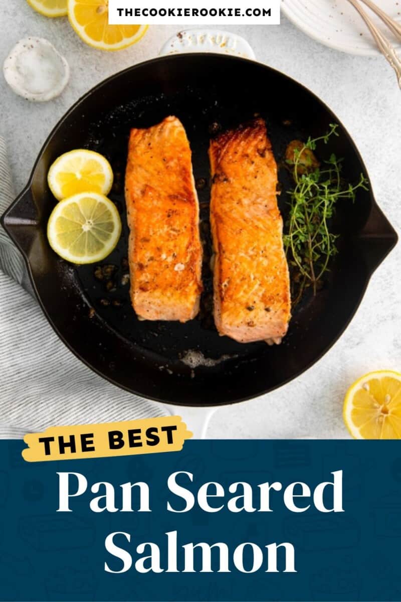pan seared salmon pinterest