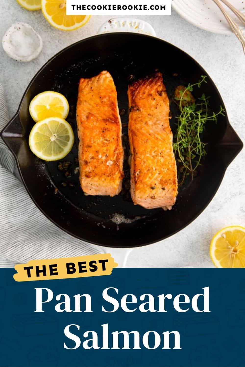 Pan Seared Salmon Recipe - The Cookie Rookie®