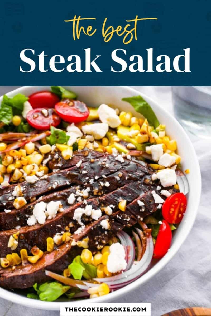 steak salad pinterest