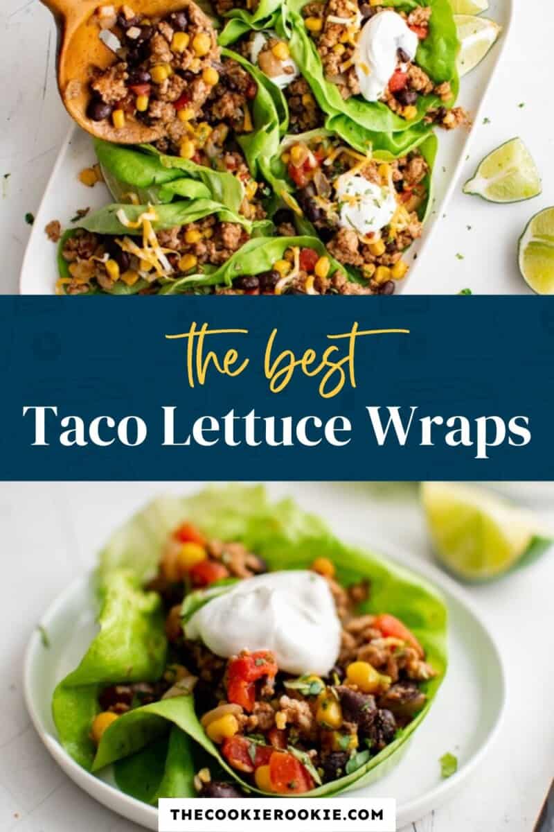 taco lettuce wraps pinterest