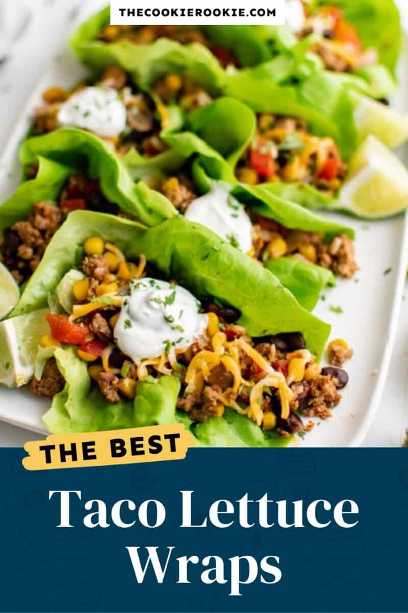 taco lettuce wraps pinterest