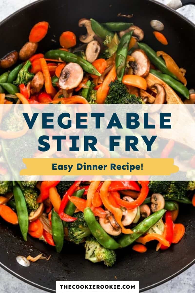vegetable stir fry pinterest