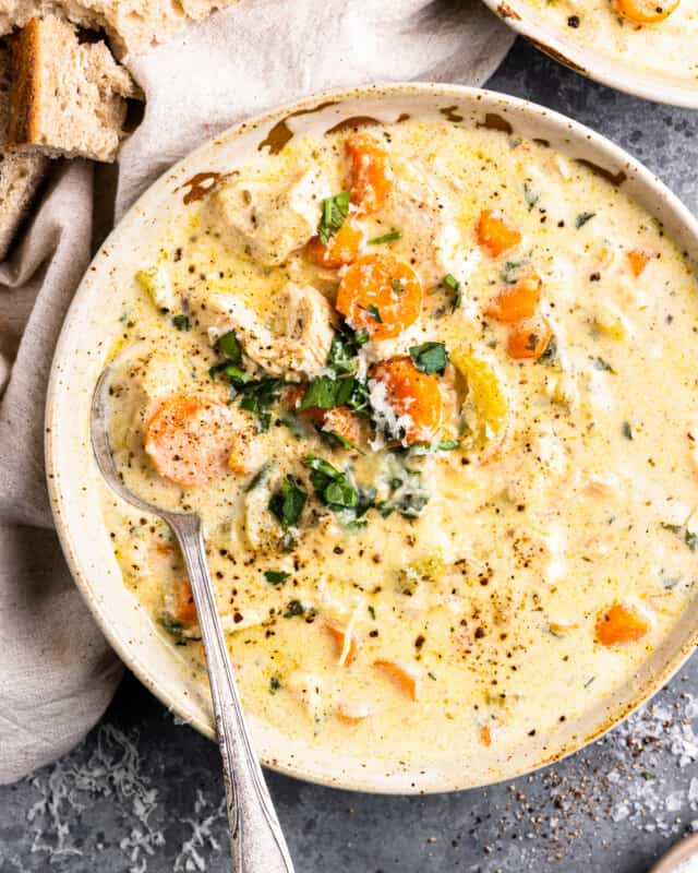 Creamy Chicken Soup Recipe The Cookie Rookie®