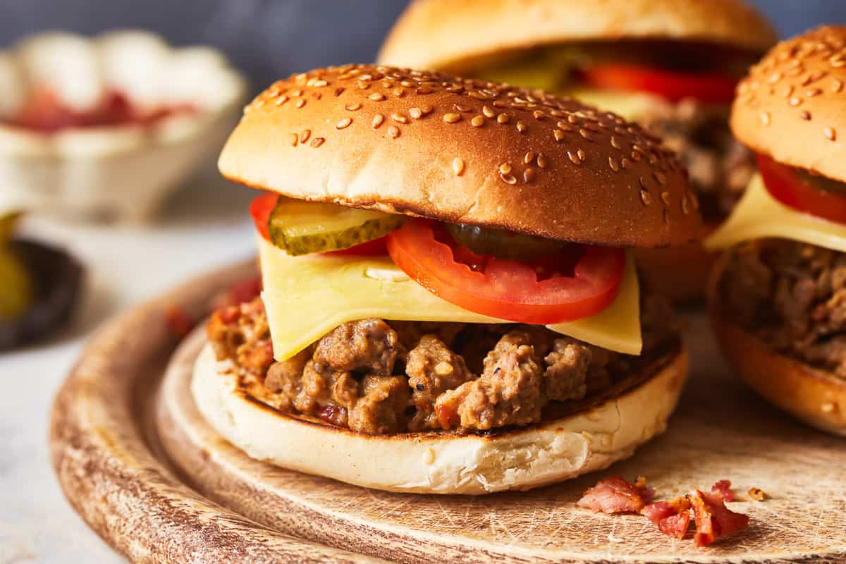 Double Bacon Cheeseburger - Ground Beef Recipes