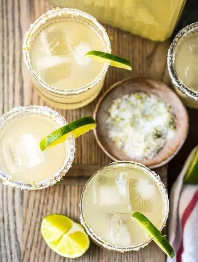 This BEST MARGARITA RECIPE is the only recipe for margaritas you will ever need! This Perfect Margarita Pitcher Recipe is perfect for serving a crowd, made with simple and fresh ingredients, and utterly delicious. There has never been a more perfect margarita! We have written the margarita recipe to serve one or as many as 12. You decide how many of the BEST Margaritas you want to share.