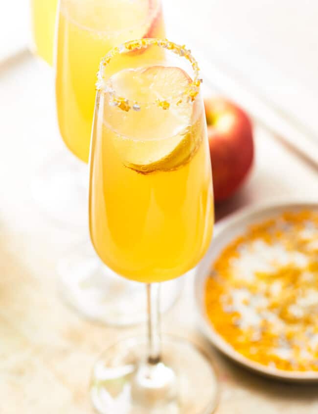 featured apple cider mimosas