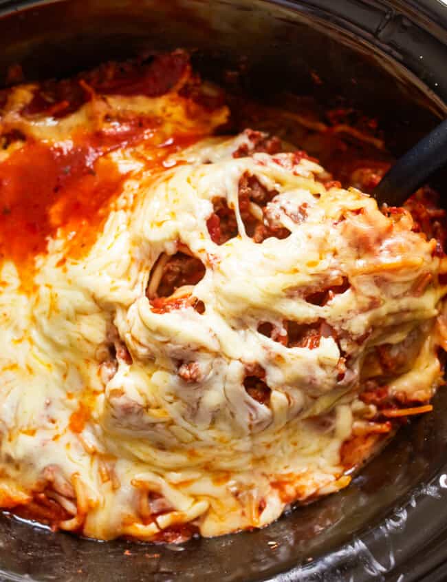 featured crock pot spaghetti