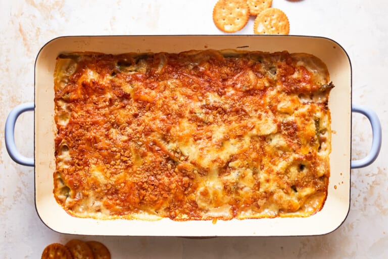 Green Bean and Corn Casserole with Cheese (VIDEO)