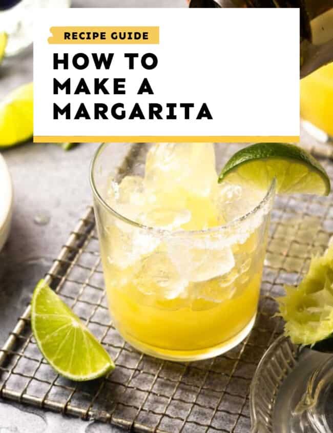 how to make a margarita Pinterest