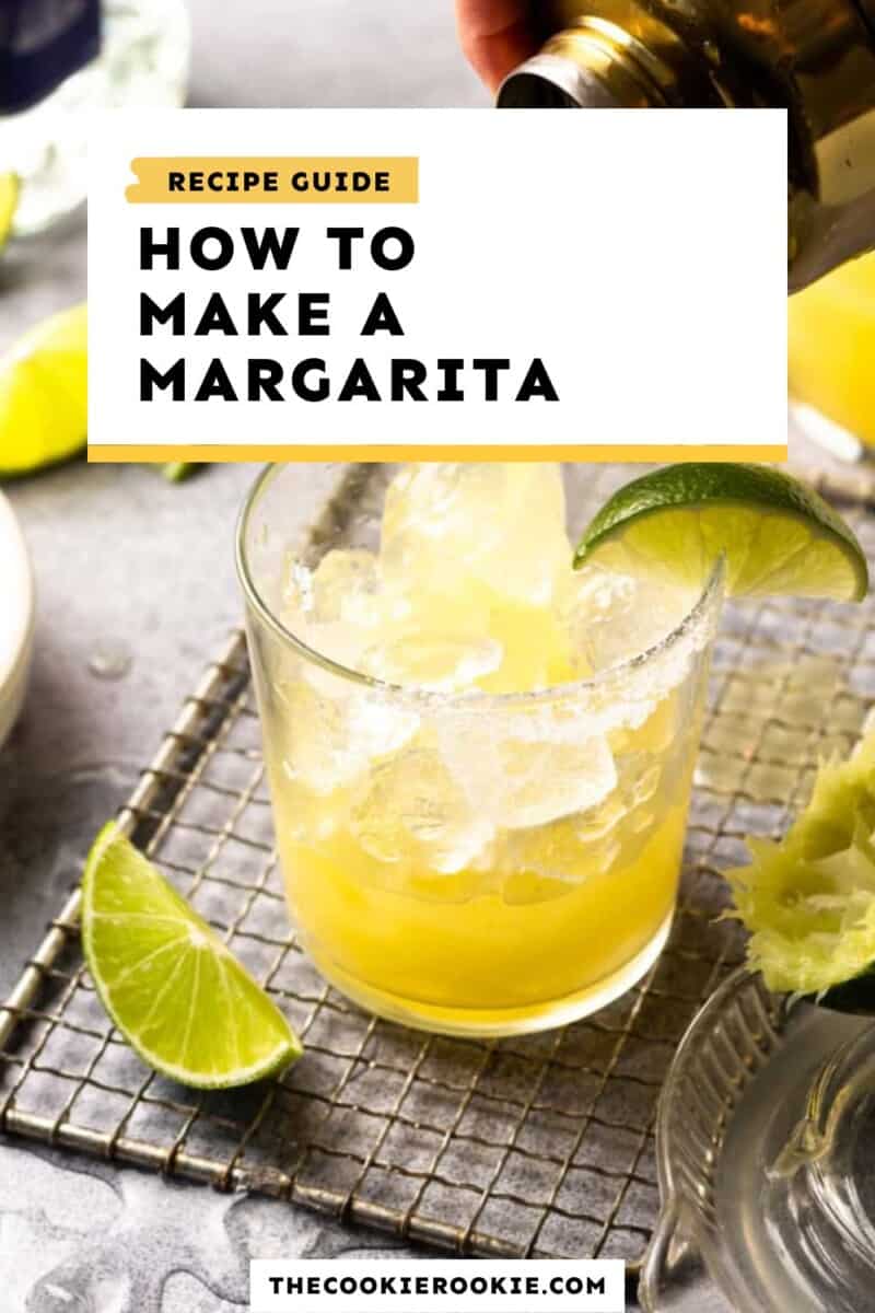 how to make a margarita Pinterest