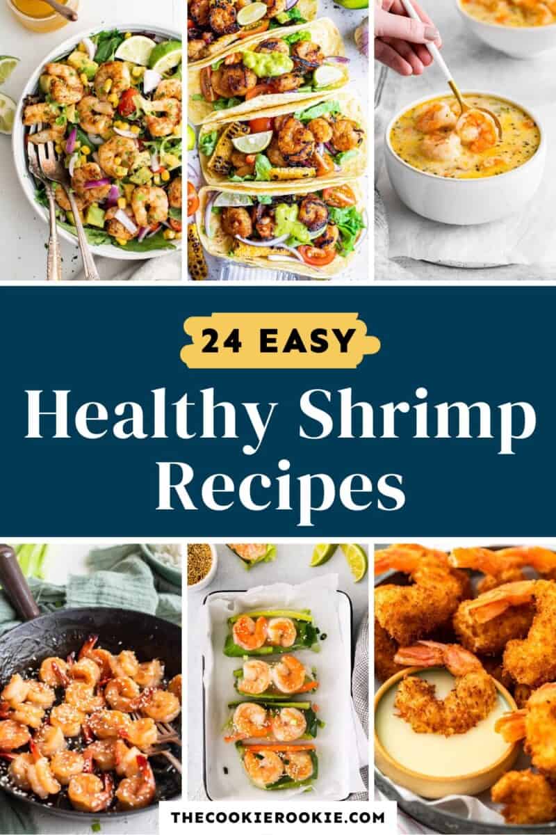 24 easy healthy shrimp recipes Pinterest