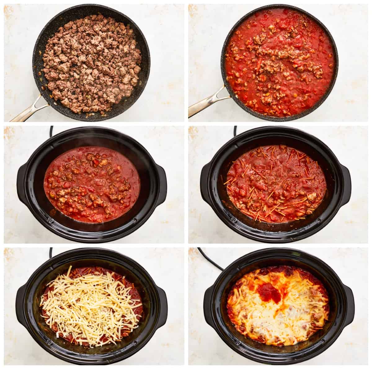 how to make spaghetti in a crock pot step by step photo instructions 