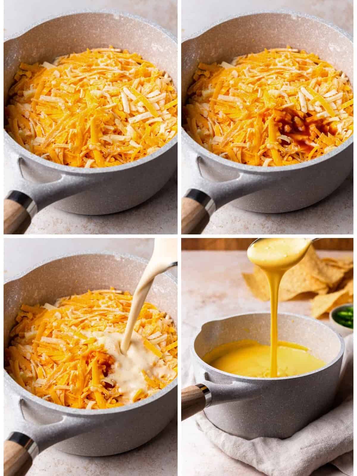 how to make nacho cheese step by step photo instructions